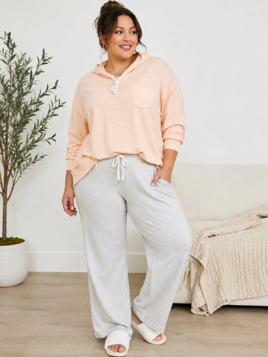 J.CREW Tops - J.Crew Vintage Cotton Terry Relaxed Hoodie Sweatshirt AW136 Plus Size 2X H13675